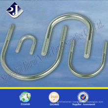 Zinc plated u bolt u bolt bracket u bolt bending machine